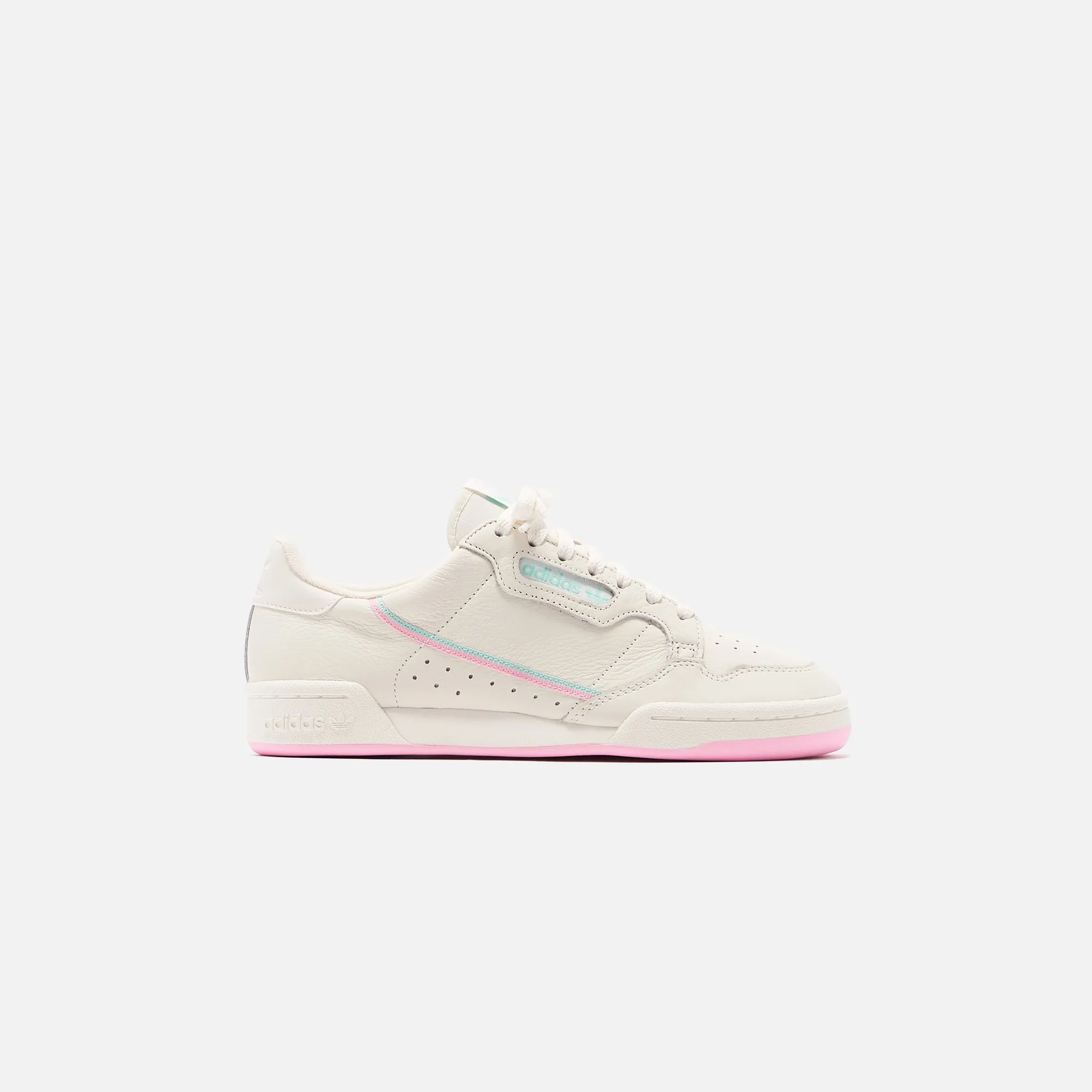 adidas Originals Continental 80 - Off White / True Pink / Clear Mint