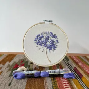 Allium Bloom Embroidery Kit