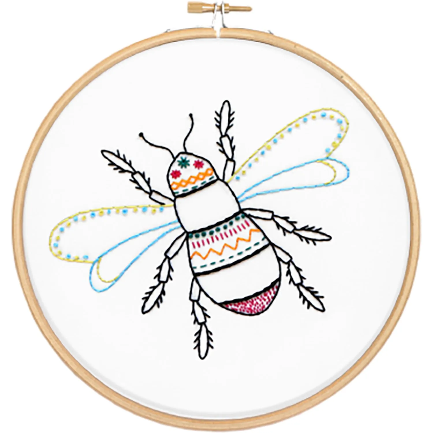 Bee Embroidery Kit