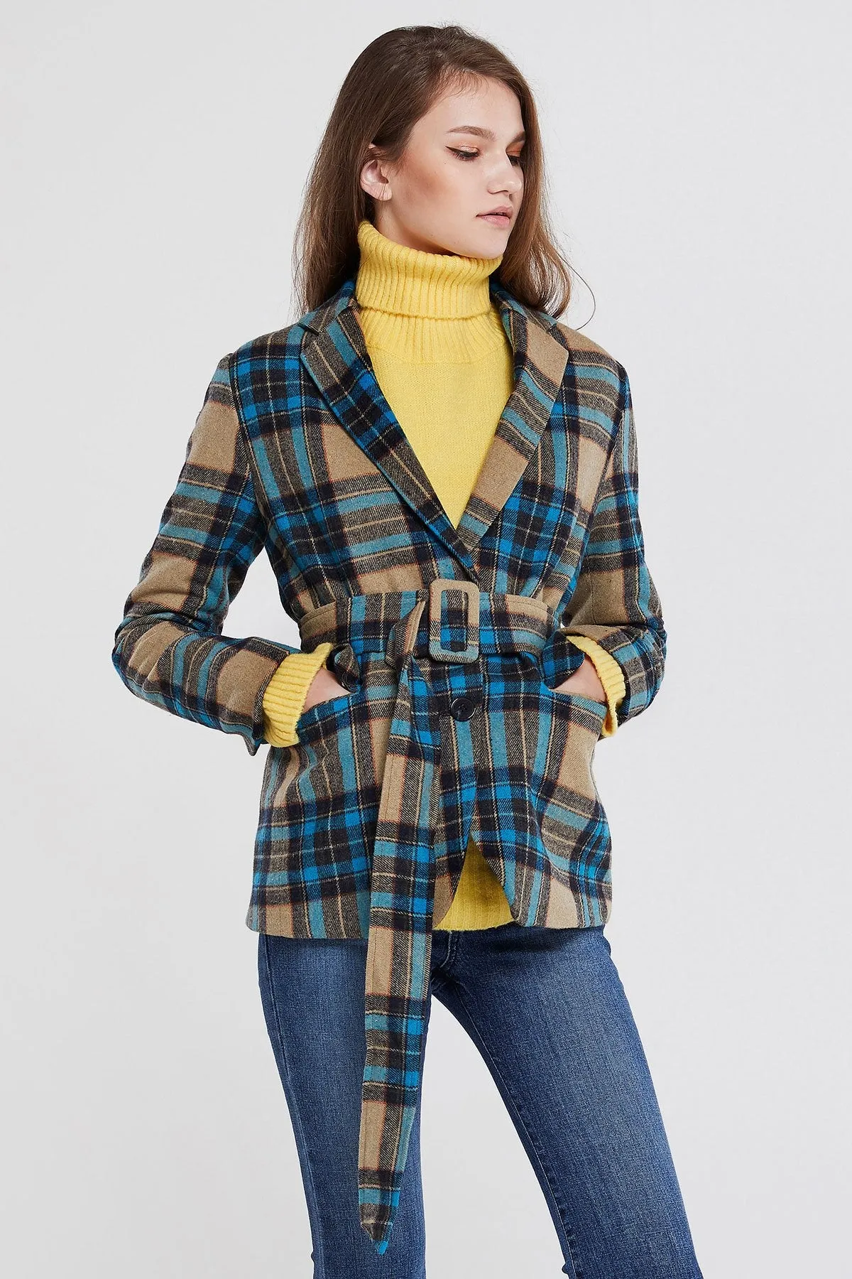 Bella Plaid Jacket