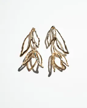 Beloved Bloom Earrings in Gold