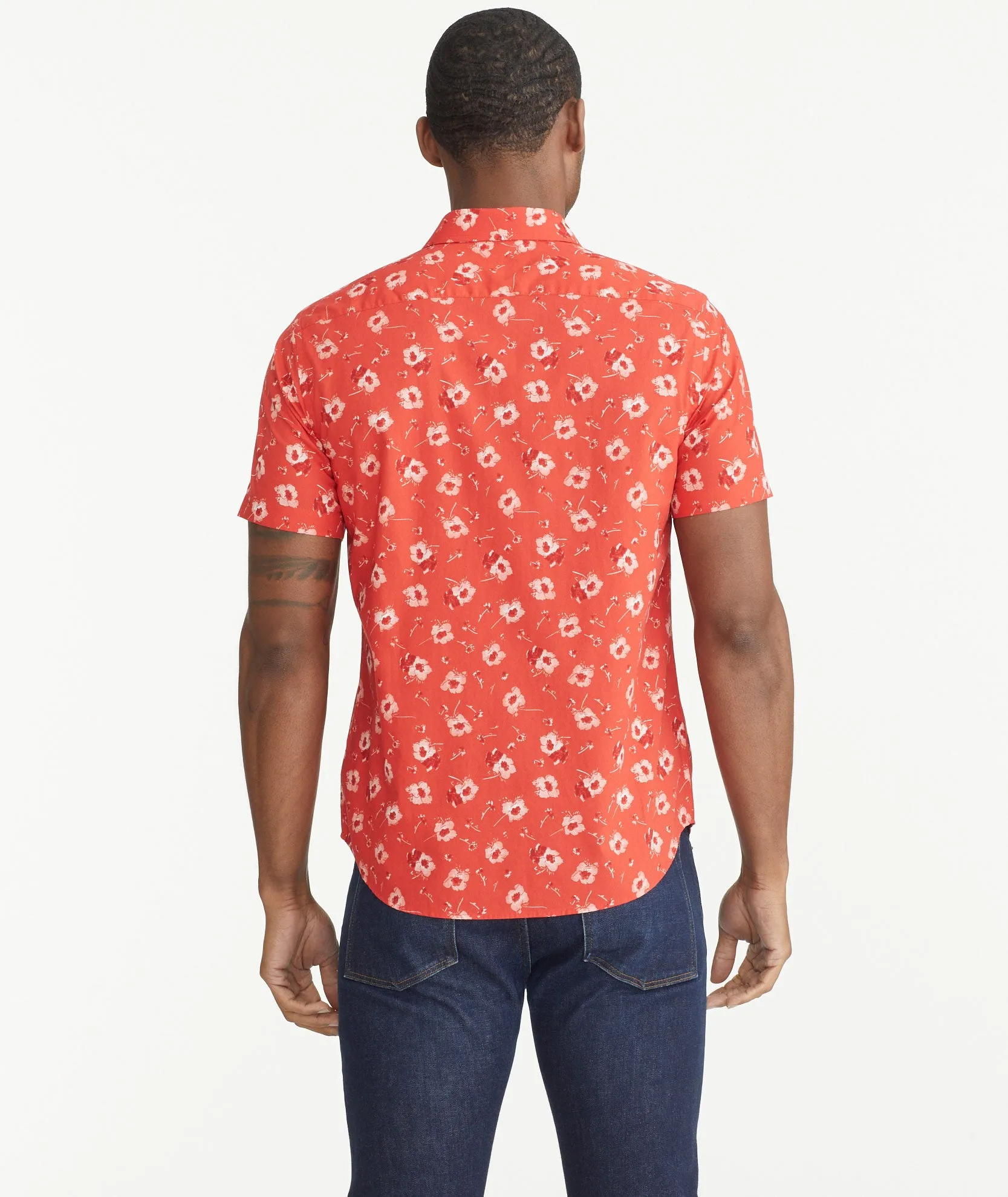 Cotton Short-Sleeve Coolidge Shirt - FINAL SALE