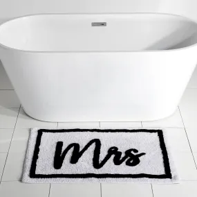 Mrs Bath Mat | White