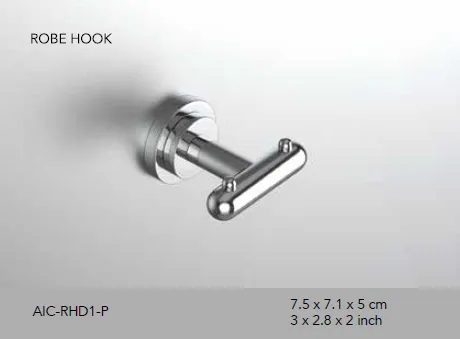 Neelnox - Collection Aire Classic - Robe Hook Double - AIC-RHD1