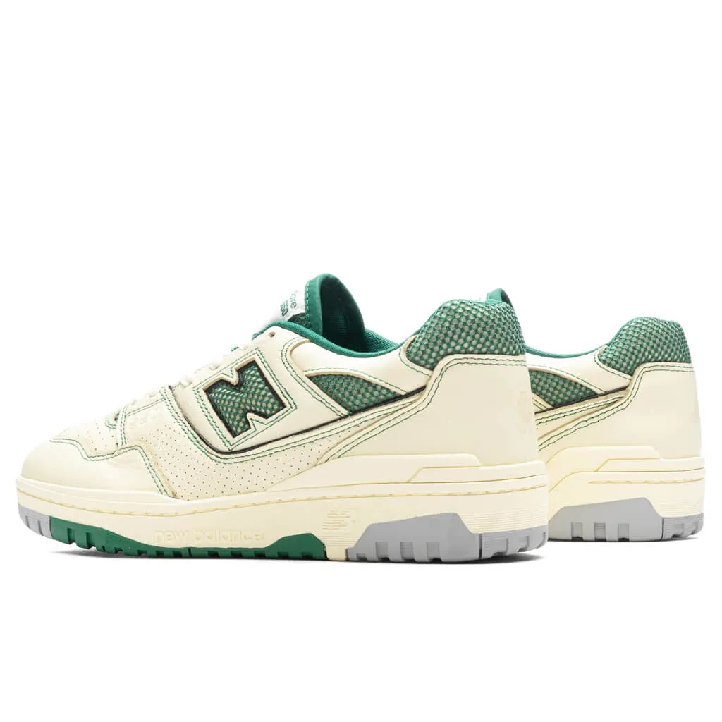 New Balance x Aime Leon Dore P550 Basketball Oxfords - White/Green