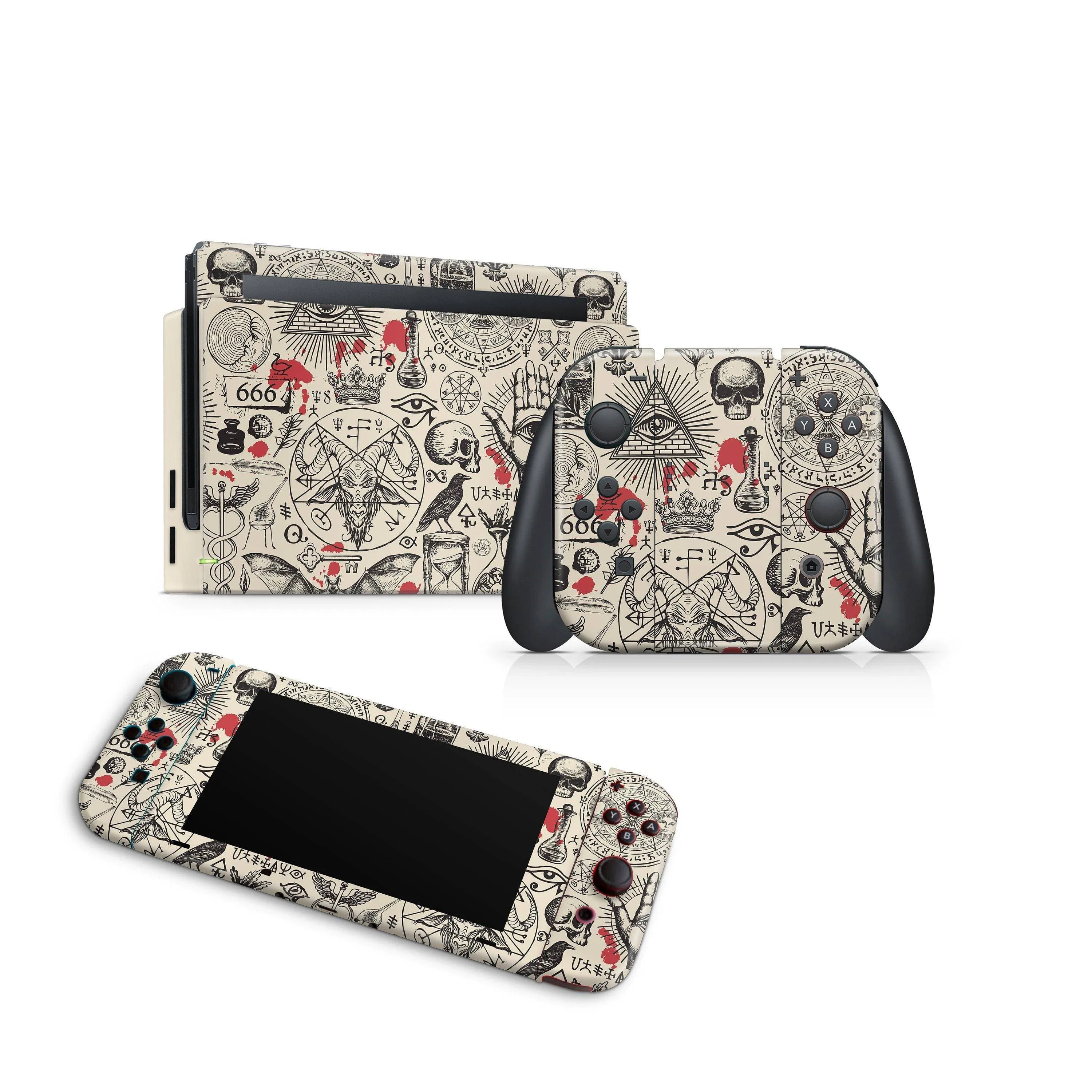 Nintendo Switch Skin Decals - Alchemy - Wrap Vinyl Sticker