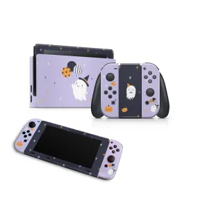 Nintendo Switch Skin Decals -  Ghost - Wrap Vinyl Sticker